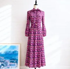 VALENTINO 】ヴァレンティノ ☆ シルク・ワンピース ☆1回着用 - メルカリ