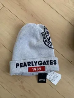 PEARLY GATES ニット帽 1989 ホワイト