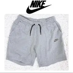 ［美品］NIKE テックフリース　ハーフパンツ　グレー　M 本日限りの価格