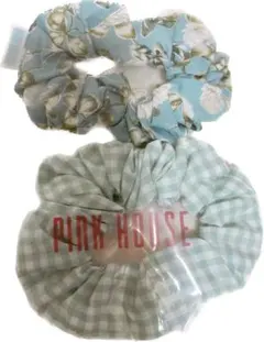 PINK HOUSE シュシュ2個セット