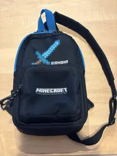 美品　MINECRAFT マインクラフト ボディバッグ　ダイヤモンドソード