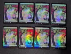 MTG 森/Forest 巳年 プロモ 8枚 - メルカリ