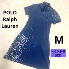 ポロラルフローレン ポロシャツ ワンピース M 膝丈