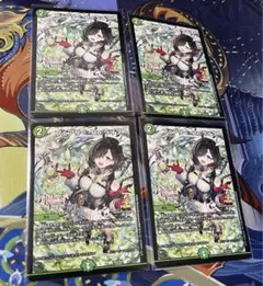フェアリー・Re：ライフ　プロモ　4枚　コラボ　デュエマ　ユミアのアトリエ