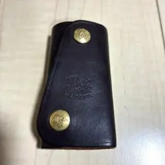 IL BISONTE キーケース 【ダークブラウン】