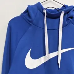 Nike フード付きパーカー 青