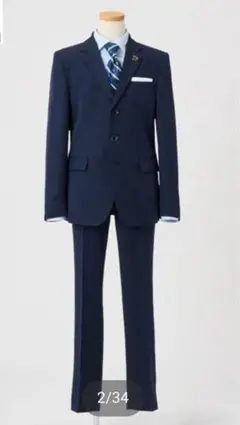 極美品　BEAMS DESIGN ビームス ネイビー 卒業式 150A 男の子