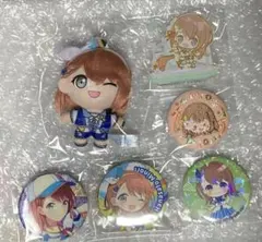 プロセカ セガラッキーくじ 花里みのり サンリオ 缶バッジ ぷちぬい ローソン