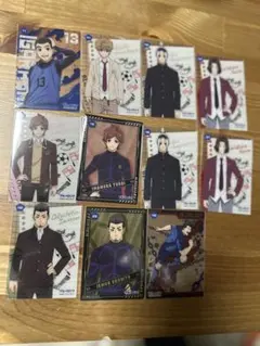 ブルーロック　クリアコレクションカード　11枚セット