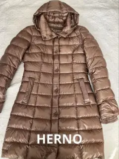華*乃様 新品【HERNO ヘルノ】モノグラムリバーシブルモッズコート