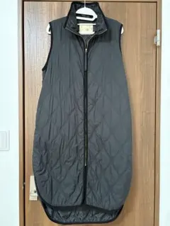 【NANO universe】キルティングロングジレ