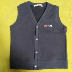 familiar ベスト 100cm ネイビー　フォーマル