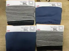 新品★ユニクロ　ショーツ　レギュラー　3XLサイズ　4枚セット
