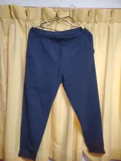 UNIQLO XL ネイビー アクティブジョガーパンツ