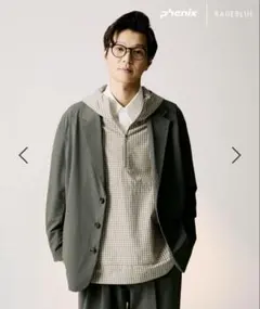 ⭐️新品タグ付 phenix outdoor 別注セットアップ グレー 上下セット