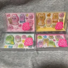 おぱんちゅうさぎ ミニちゅるシール 【全4種】のサムネイル