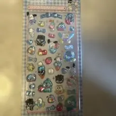 3Dサンリオ　キャラクター　ステッカーシート　シール