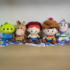 トイ・ストーリー ぬいぐるみマスコット 5종 세트