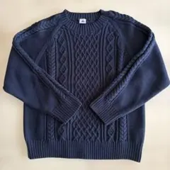 週末限定値下げ‼️美品♡ネイビー ニットセーター 140cm