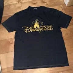 【美品】香港ディズニーランド Tシャツ 黒 XLサイズ