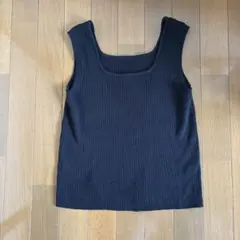 ききつき様スクエアネックリブタンクトップ