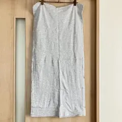 MUJI 枕カバー グレー 43×63cm用　綿100％
