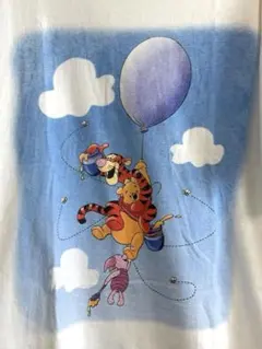 Disney vintage Pooh 90s USA くまのプーさん Tシャツ