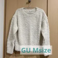 ［GU］ ニット ホワイト M