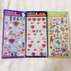 ボンボンドロップシール　ディズニー　ベイマックス　ズートピア　3枚セット
