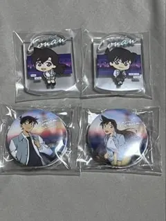 名探偵コナン】工藤新一 缶バッチ アクスタ セット - メルカリ