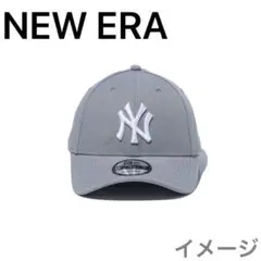 【☆美品☆】New Era 9FORTY NY ヤンキース キャップ グレー