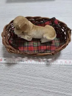 犬　置物　中