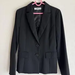 NATURAL BEAUTY BASIC ブラック テーラードジャケット L