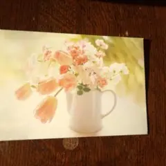 花とからくり人形のポストカードセット
