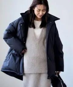 【RONEL】撥水ミリタリーダウンジャケット