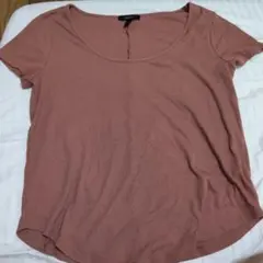 FOREVER 21 オレンジ 半袖 Tシャツ Lサイズ大き目