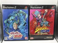 【2本セット】PS2 ジョジョの奇妙な冒険 ファントムブラッド＆黄金の旋風