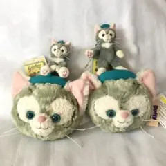 ジェラトーニ　コインケース　ぬいぐるみバッチ　ストラップ　セット