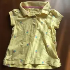 TOMMY HILFIGER イエローポロシャツ 2T