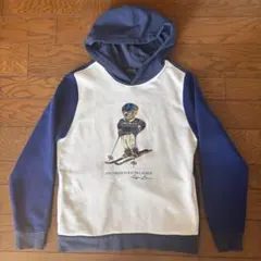 1度着用美品♪ラルフローレン ポロベア トレーナー パーカー 160-170