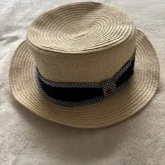 ファミリア familiar 麦わら帽子 美品