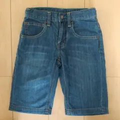 ユニクロ ハーフパンツ 短パン ジーンズ 120cm
