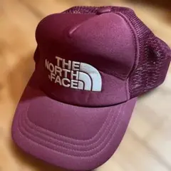 THE NORTH FACE ロゴ メッシュキャップ ボルドー アウトドア