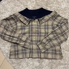 Lindsay チェック柄トップス　150cm