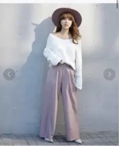 ワイド ワイドパンツ