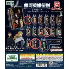 銀河英雄伝説 ビデオテープミニチュアチャームコレクション