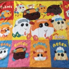 PUI PUI モルカー フリースブランケット　薄手