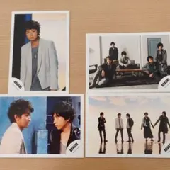 嵐 公式写真〈344〉果てない空(大野、混合、集合) ４枚