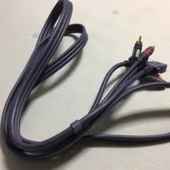 【中古】映像用ケーブル D端子コードJVC 2mブルーのサムネイル
