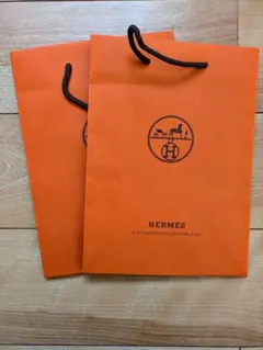 エルメス ショップ袋 2枚セット
